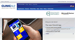 Desktop Screenshot of clinicall.com